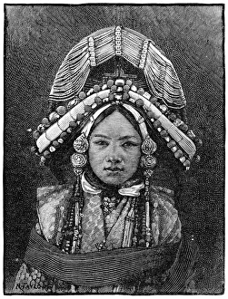 Die Rani von Sikkim, 1889