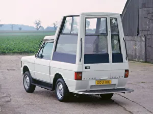 Pope-Mobile Range Rover aus dem Jahr 1986, Ersteller unbekannt