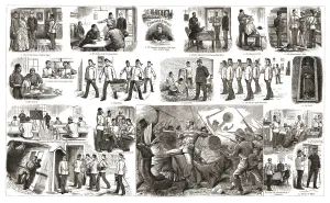 Durch die Ränge zu einer Kommission, 1888. Schöpfer unbekannt
