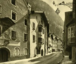 Black And White Austria Photos Drucke: Rattenberg, Tyrol, Austria, c1935. Creator: Unknown