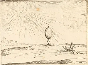 Strahlen des Sonnenlichts, Künstler: Jacques Callot