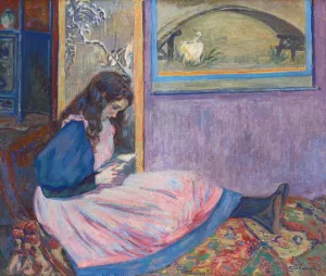 Lesen, um 1890 - 1895