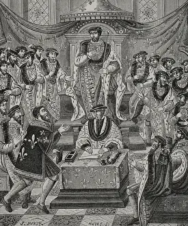 Medieval European History Drucke: Reception of a knight of the Order of Saint Michael