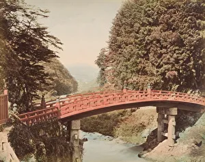 The Met Heritage Images Drucke: [Red Bridge], 1870s. Creator: Unknown