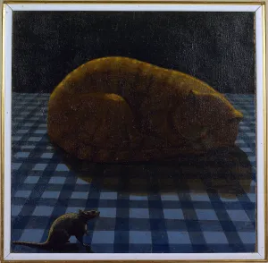 Uffizi Gallery Masterpiece Drucke: Red Cat
