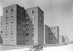 Hausprojekt Red Hook, Brooklyn, New York City 1939. Ersteller: Gottscho-Schleisner GmbH