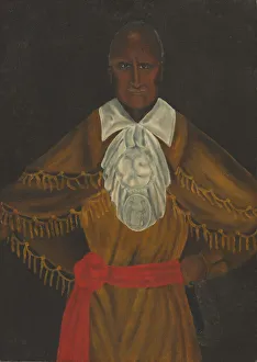 American Indian Chief Drucke: Red Jacket, after 1828. Creator: A. Haddock