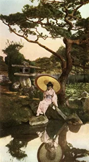 Herbert Ponting Drucke: Reflections, 1910. Creator: Herbert Ponting