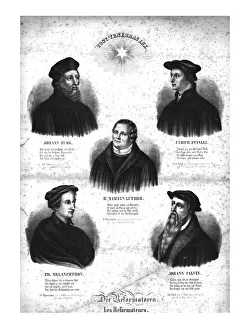 Martin Luther Drucke: The Reformers. Creator: Unknown