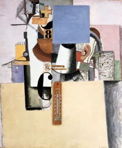 Drucke von Kasimir Severinowitsch Malewitscher von der Ersten Division im Jahr 1914. Kasimir Sewerinowitsch Maljewitschi in dem Museum für Moderne Kunst, New York (USA) Geometrische Abstraktion Drucke: Kaserner der Ersten Division, 1914. Künstler: Kazimir Malewitsch