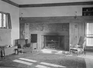Arnold Genthe Drucke: Residence of Thomas E. Martson, interiors, 1932. Creator: Arnold Genthe