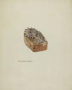 Widerstandsmuster (Zitronenblume), um 1939, Künstler: Welllington Bleweet