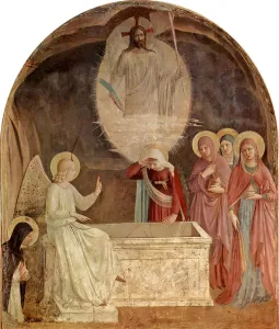 Christian Paintings Italy Drucke: The Resurrection, c. 1440