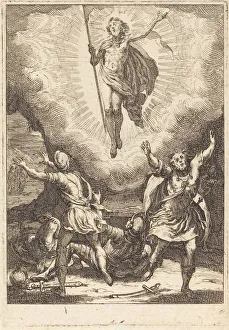 The Passion Of Christ Image Drucke: The Resurrection. Creator: Jacques Callot