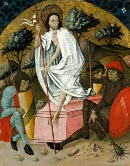 Medieval Christianity Paintings Drucke: The Resurrection. Creator: Unknown
