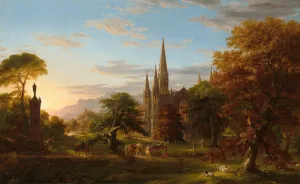 Drucke von Die Rückkehr, 1837 Thomas Cole Drucke: Die Rückkehr, 1837; Künstler: Thomas Cole
