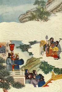Die Rückkehr nach China, 1922. Schöpfer: Unbekannt.