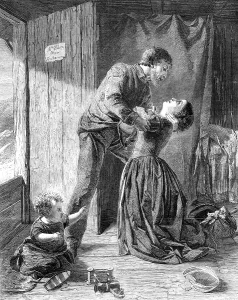 Victorian Family Portrait Drucke: The Return of the Lost Sailor, by T
