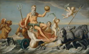 John Singleton Copley Paintings Drucke: The Return of Neptune, ca. 1754. Creator: John Singleton Copley