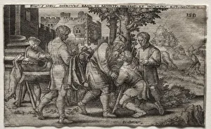 Prodigal Son Artwork Drucke: The Return of the Prodigal Son, 1500s(?). Creator: Unknown