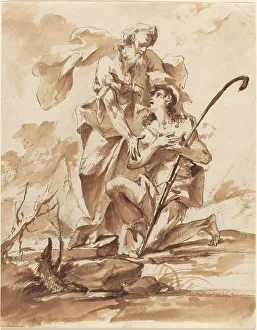 Eighteenth Century Heritage Images Drucke: Return of the Prodigal Son, c. 1720. Creator: Unknown