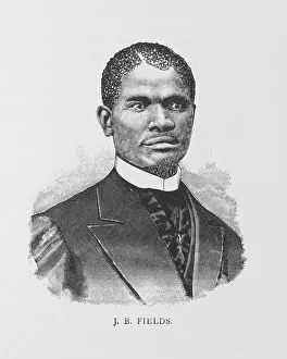 Christianity In America Drucke: Rev. J. B. Fields, 1887. Creator: Unknown