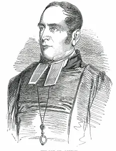 Victorian Era Christianity Drucke: The Rev. Mr. Gorham, 1850. Creator: Unknown