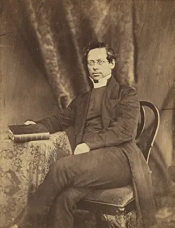 Crimean War Portraits Drucke: Reverend H. Wright, Principal Chaplain to the Forces. 1855. Creator: Roger Fenton