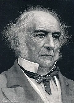 Victorian Era Statesmen Drucke: The Right Hon. W. E. Gladstone, c1880s, (1896). Artist: William Biscombe Gardner