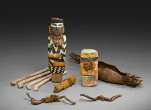 Native American Rituals Drucke: Ritual Cache, 1300 / 1400. Creator: Unknown