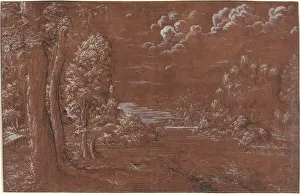 Flusslandschaft, 1544. Schöpfer unbekannt