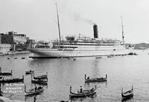 Bilder Datiert 2010 August: Die RMS Atlantische, Valetta, Malta 1912-1940