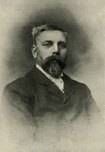 Monochrome Male Portraits Drucke: Robert Barr, 1902. Creator: Unknown