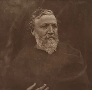 Robert Browning Portrait Drucke: Robert Browning, May 1865, printed ca. 1902. Creator: Julia Margaret Cameron