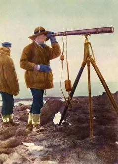 South Pole Exploration Drucke: Robert Falcon Scott, 1912. Creator: Unknown