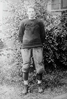 American Football Player Drucke: Robert Kent Gooch, between c1910 and c1915. Creator: Bain News Service