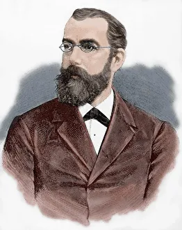 Robert Koch, 1890. Ersteller: Unbekannt.