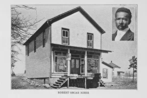 African American Businessman Drucke: Robert Oscar Nizer, 1921. Creator: Unknown