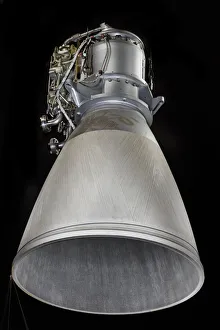 Raketenmotor mit flüssigem Treibstoff, Mondmodul des Apollo-Programms für die Erst ascent im Jahr 1969