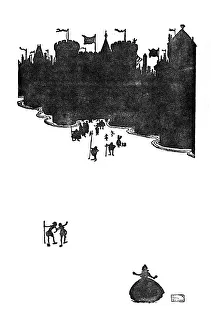 Zwei Diebe nennen sich Weber erschienen 1928/30 Künstler: W. Heath Robinson