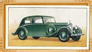 Vintage Rolls Royce Models Drucke: Rolls-Royce 20-25 Saloon, c1936