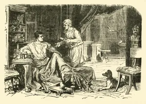 Edmund Ollier Artwork Drucke: Roman Study, 1890. Creator: Unknown