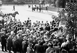 Franklin D. Roosevelt im Kapitol zwischen 1910 und 1915. Ersteller: Bain News Service