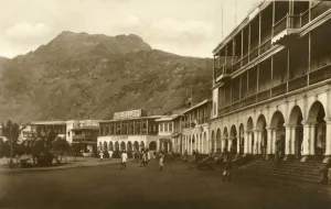 Arabic Architectural Style Drucke: Round the Crescent, Aden, c1918-c1939. Creator: Unknown