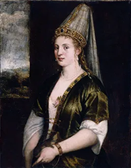 Venetian School Oil On Canvas Drucke: Roxelana