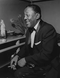 African American Trumpeter Drucke: Roy Eldridge, Jazz at the Philharmonic, Hammersmith, London, 1962. Creator: Brian Foskett
