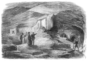 Die königlichen Höhlen in Jerusalem, 1869. Künstler: Unbekannt.
