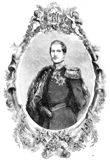 Seine Königliche Hoheit Friedrich Wilhelm, Prinz von Preußen - gemalt von Winterhalter, 1856. Schöpfer: Smyth
