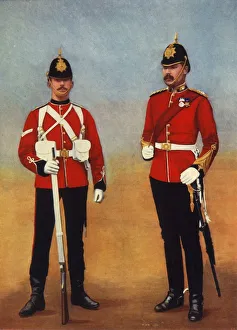 Die Königlichen Marineinfanteristen, 1901. Ersteller: Gregory und Co