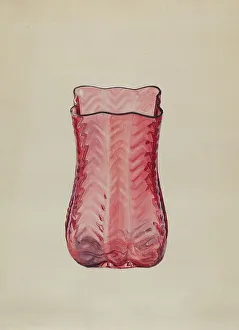 Roter Topf, um 1936 von Ralph Atkinson geschaffen